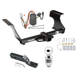 Trailer Tow Hitch For 09-13 Subaru Forester Complete Package w/ Wiring and 2" Ball Trailer Tow Hitch For 09-13 Subaru Forester Complete Package w/ Wiring and 2" Ball