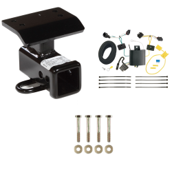 Trailer Tow Hitch For 12-17 Volkswagen Tiguan w/ Wiring Harness Kit Trailer Tow Hitch For 12-17 Volkswagen Tiguan w/ Wiring Harness Kit