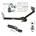 Custom Fit Trailer Hitch Wiring Harness (Plug & Play) 2" Drop Ball-Mount w/ Pin/Clip 2" Chrome Ball Installation Hardware Installation Instructions 75659 118465 23 63845 Draw-Tite Trailer Tow Hitch 07-11 Honda Element Complete Package Wirin Trailer Tow Hitch For 07-11 Honda Element Complete Package w/ Wiring and 2" Ball