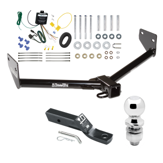 Custom Fit Trailer Hitch Wiring Harness (Requires Splicing) 2" Drop Ball-Mount w/ Pin/Clip 2" Chrome Ball Installation Hardware Installation Instructions  75659 119148 23 63845 Draw-Tite Trailer Tow Hitch 05-06 Honda Element Complete Package Wir Trailer Tow Hitch For 05-06 Honda Element Complete Package w/ Wiring and 2" Ball