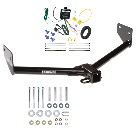 Custom Fit Trailer Hitch Wiring Harness (Requires Splicing) Installation Hardware Installation Instructions 75659 119148 Draw-Tite Trailer Tow Hitch 05-06 Honda Element Wiring Harness Kit 05 06 2005 2006 Trailer Tow Hitch For 05-06 Honda Element w/ Wiring Harness Kit