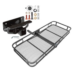 Trailer Tow Hitch For 03-24 Dodge Ram 1500 2500 3500 Basket Cargo Carrier Platform w/ Hitch Pin