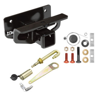 Trailer Tow Hitch For 03-18 Dodge Ram 1500 19-23 Classic 03-09 2500 350 w/ J-Pin Anti-Rattle Lock Trailer Tow Hitch For 03-18 Dodge Ram 1500 19-23 Classic 03-09 2500 350 w/ J-Pin Anti-Rattle Lock