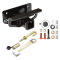 Trailer Tow Hitch For 03-18 Dodge Ram 1500 19-23 Classic 03-09 2500 350 w/ J-Pin Anti-Rattle Lock Trailer Tow Hitch For 03-18 Dodge Ram 1500 19-23 Classic 03-09 2500 350 w/ J-Pin Anti-Rattle Lock