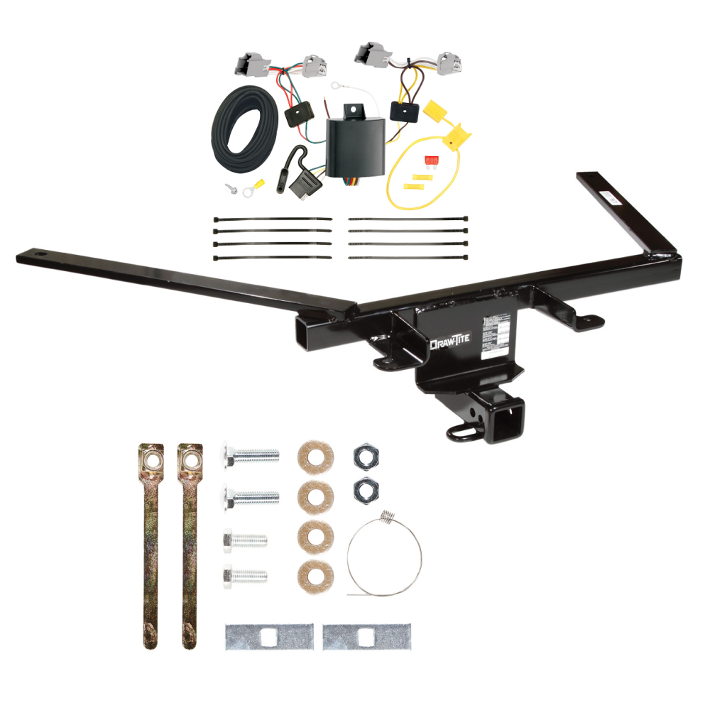 Custom Fit Trailer Hitch Wiring Harness (Plug & Play) Installation Hardware Installation Instructions 75670 118599 Draw-Tite Trailer Tow Hitch 10-19 Taurus Wiring Harness Kit 10 11 12 13 14 15 16 17 18 19 2010 2011 2012 2013 2014 2015 2016 2017 2018 Trailer Tow Hitch For 10-19 Ford Taurus w/ Wiring Harness Kit