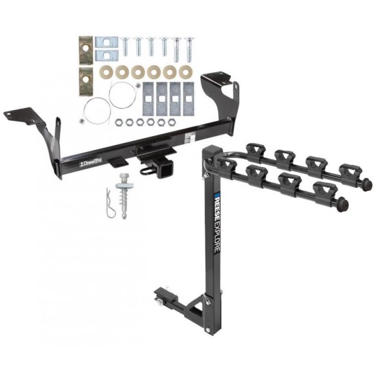 Custom Fit Trailer Hitch 4 Bike Carrier Installation Hardware Installation Instructions 75671 1393100G Draw-Tite Trailer Tow Hitch 4 Bike Rack 10-17 Volvo XC60 tilt away adult or child arms fold down carrier 10 11 12 13 14 15 16 17 2010 2011 2012 2013 20 Trailer Tow Hitch w/ 4 Bike Rack For 10-17 Volvo XC60 tilt away adult or child arms fold down carrier
