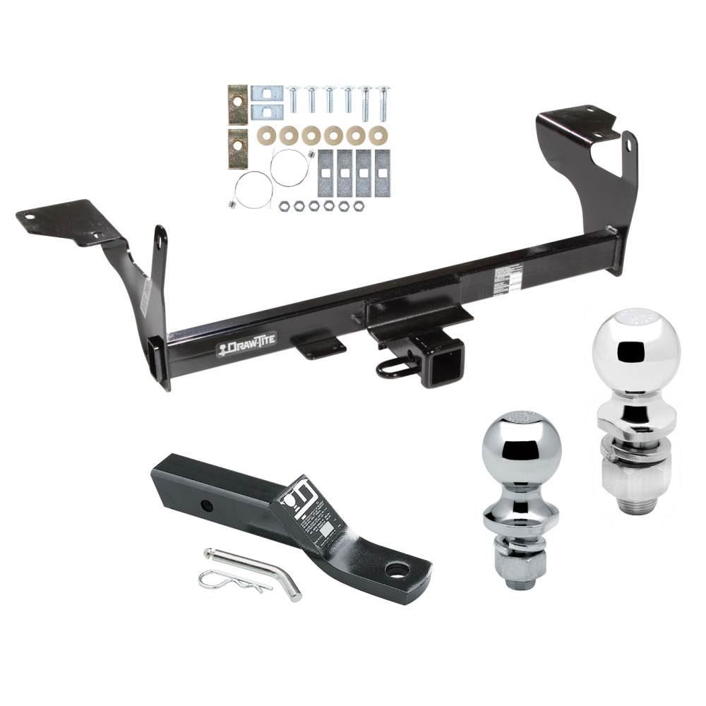 Custom Fit Trailer Hitch 2" Drop Ball-Mount w/ Pin/Clip 1-7/8" and 2" Chrome Ball Installation Hardware Installation Instructions 75671 23 63845 63816 Draw-Tite Trailer Tow Hitch 10-17 Volvo XC60 Receiver 1-7/8" and 2" Ball 10 11 Trailer Tow Hitch For 10-17 Volvo XC60 Receiver w/ 1-7/8" and 2" Ball