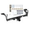 75671 2010 2011 2012 2013 2014 2015 2016 2017 10 11 12 13 14 15 16 17 Volvo XC60 Draw-Tite Trailer Tow Hitch Receiver Bar Frame Trailer Tow Hitch For 10-17 Volvo XC60 All Styles 2" Towing Receiver Class 3