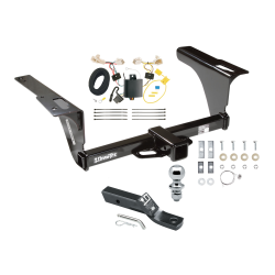 Trailer Tow Hitch For 15-20 Subaru Legacy Sedan Complete Package w/ Wiring and 1-7/8" Ball