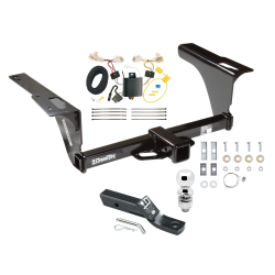 Trailer Tow Hitch For 15-20 Subaru Legacy Sedan Complete Package w/ Wiring and 2" Ball