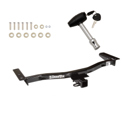 Trailer Tow Hitch For 10-15 Lexus RX350 Except F Sport 10-15 RX450h w/ Security Lock Pin Key