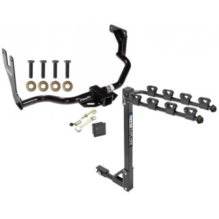Custom Fit Trailer Hitch 4 Bike Carrier Security J-Pin Rubber Hitch Plug Cover Installation Hardware Installation Instructions 75678 1393100G 63201 7010 Draw-Tite Trailer Tow Hitch 4 Bike Rack 10-13 Trasit Connect tilt away adult or child arms fold down Trailer Tow Hitch w/ 4 Bike Rack For 10-13 Ford Trasit Connect tilt away adult or child arms fold down carrier w/ Lock and Cover