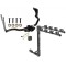 Custom Fit Trailer Hitch 4 Bike Carrier Security J-Pin Rubber Hitch Plug Cover Installation Hardware Installation Instructions 75678 1393100G 63201 7010 Draw-Tite Trailer Tow Hitch 4 Bike Rack 10-13 Trasit Connect tilt away adult or child arms fold down Trailer Tow Hitch w/ 4 Bike Rack For 10-13 Ford Trasit Connect tilt away adult or child arms fold down carrier w/ Lock and Cover