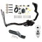 Trailer Tow Hitch For 10-13 Ford Transit Connect Complete Package w/ Wiring and 2" Ball