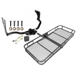 Trailer Tow Hitch For 10-13 Ford Trasit Connect Basket Cargo Carrier Platform Hitch Lock and Cover
