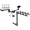 Custom Fit Trailer Hitch 4 Bike Carrier Security J-Pin Rubber Hitch Plug Cover Installation Hardware Installation Instructions 75679 1393100G 63201 7010 Draw-Tite Trailer Tow Hitch 4 Bike Rack 09-20 Flex Lincoln MKT tilt away adult or child arms fold down Trailer Tow Hitch w/ 4 Bike Rack For 09-20 Ford Flex Lincoln MKT tilt away adult or child arms fold down carrier w/ Lock and Cover