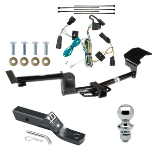 Custom Fit Trailer Hitch Wiring Harness (Plug & Play) 2" Drop Ball-Mount w/ Pin/Clip 1-7/8" Chrome Ball Installation Hardware Installation Instructions 75679 118472 23 63816 Draw-Tite Trailer Tow Hitch 09-20 Flex Complete Package Wiring and Trailer Tow Hitch For 09-20 Ford Flex Complete Package w/ Wiring and 1-7/8" Ball