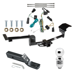 Trailer Tow Hitch For 09-20 Ford Flex Complete Package w/ Wiring and 2" Ball