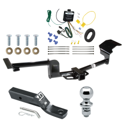 Trailer Tow Hitch For 10-20 Lincoln MKT Complete Package w/ Wiring and 1-7/8" Ball