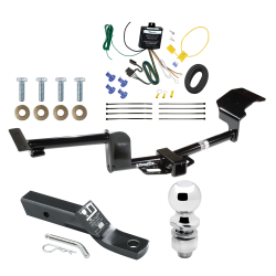 Trailer Tow Hitch For 10-20 Lincoln MKT Complete Package w/ Wiring and 2" Ball