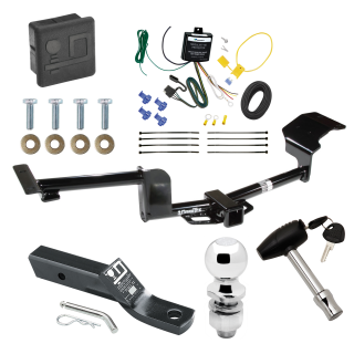 Trailer Tow Hitch For 10-20 Lincoln MKT Deluxe Package Wiring 2" Ball and Lock