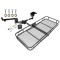 Trailer Tow Hitch For 09-20 Ford Flex Lincoln MKT Basket Cargo Carrier Platform Hitch Lock and Cover