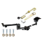 Trailer Tow Hitch For 09-20 Ford Flex 10-20 Lincoln MKT Class 3 2" Towing Receiver w/ J-Pin Anti-Rattle Lock