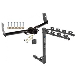 Trailer Tow Hitch w/ 4 Bike Rack For 10-16 Cadillac SRX tilt away adult or child arms fold down carrier w/ Lock and Cover Trailer Tow Hitch w/ 4 Bike Rack For 10-16 Cadillac SRX tilt away adult or child arms fold down carrier w/ Lock and Cover