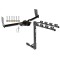 Trailer Tow Hitch w/ 4 Bike Rack For 10-16 Cadillac SRX tilt away adult or child arms fold down carrier