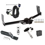 Custom Fit Trailer Hitch Wiring Harness 2" Drop Ball-Mount w/ Pin/Clip 2" Chrome Ball Security Lock Pin Rubber Hitch Plug Cover Installation Hardware Installation Instructions 75682 118259 23 63845 580407 7010 Draw-Tite Trailer Tow Hitch 10-16 C Trailer Tow Hitch For 10-16 Cadillac SRX w/ Factory Tow Package Wiring 2" Ball and Lock