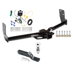 Custom Fit Trailer Hitch Wiring Harness (Requires Splicing) 2" Drop Ball-Mount w/ Pin/Clip 2" Chrome Ball Installation Hardware Installation Instructions 75682 119148 23 63845 Draw-Tite Trailer Tow Hitch 10-16 Cadillac SRX Complete Package Wiri Trailer Tow Hitch For 10-16 Cadillac SRX Complete Package w/ Wiring and 2" Ball