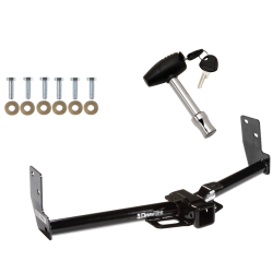 Trailer Tow Hitch For 10-16 Cadillac SRX w/ Security Lock Pin Key Trailer Tow Hitch For 10-16 Cadillac SRX w/ Security Lock Pin Key