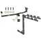 Custom Fit Trailer Hitch 4 Bike Carrier Security J-Pin Rubber Hitch Plug Cover Installation Hardware Installation Instructions 75684 1393100G 63201 7010 Draw-Tite Trailer Tow Hitch 4 Bike Rack 10-13 Kia Sorento Hyundai Santa Fe tilt away adult or child a Trailer Tow Hitch w/ 4 Bike Rack For 10-13 Kia Sorento Hyundai Santa Fe tilt away adult or child arms fold down carrier w/ Lock and Cover