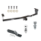 Trailer Tow Hitch For 10-12 Hyundai Santa Fe 11-13 KIA Sorento Receiver w/ 1-7/8" and 2" Ball