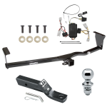 Custom Fit Trailer Hitch Wiring Harness (Plug & Play) 2" Drop Ball-Mount w/ Pin/Clip 1-7/8" Chrome Ball Installation Hardware Installation Instructions 75684 118415 23 63816 Draw-Tite Trailer Tow Hitch 10-12 Hyundai Santa Fe Complete Packag Trailer Tow Hitch For 10-12 Hyundai Santa Fe Complete Package w/ Wiring and 1-7/8" Ball