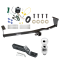Custom Fit Trailer Hitch Wiring Harness (Requires Splicing) 2" Drop Ball-Mount w/ Pin/Clip 2" Chrome Ball Installation Hardware Installation Instructions 75684 119148 23 63845 Draw-Tite Trailer Tow Hitch 11-13 KIA Sorento SX V6 without Factory Trailer Tow Hitch For 11-13 KIA Sorento SX V6 without Factory Tow Package w/ Wiring and 2" Ball