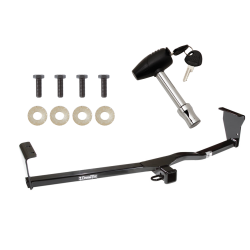 Trailer Hitch For 11-13 Kia Sorento 10-12 Hyundai Santa Fe w/ Security Lock Pin Key Trailer Hitch For 11-13 Kia Sorento 10-12 Hyundai Santa Fe w/ Security Lock Pin Key
