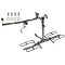 Trailer Hitch For 10-13 Kia Sorento Hyundai Santa Fe Platform Style 2 Bike Rack w/ Anti Rattle Hitch Lock