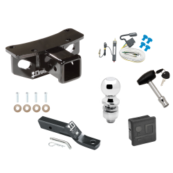 Trailer Tow Hitch For 10-21 Lexus GX460 Deluxe Package Wiring 2" Ball and Lock