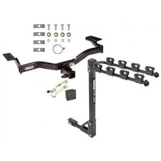 Custom Fit Trailer Hitch 4 Bike Carrier Security J-Pin Rubber Hitch Plug Cover Installation Hardware Installation Instructions 75686 1393100G 63201 7010 Draw-Tite Trailer Tow Hitch 4 Bike Rack 09-10 Edge Sport tilt away adult or child arms fold down carr Trailer Tow Hitch w/ 4 Bike Rack For 09-10 Ford Edge Sport tilt away adult or child arms fold down carrier w/ Lock and Cover
