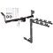 Trailer Tow Hitch w/ 4 Bike Rack For 08-15 Land Rover LR2 tilt away adult or child arms fold down carrier