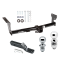 Trailer Tow Hitch For 08-15 Land Rover LR2 Receiver w/ 1-7/8" and 2" Ball