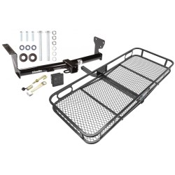 Trailer Tow Hitch For 08-15 Land Rover LR2 Basket Cargo Carrier Platform Hitch Lock and Cover