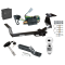 Custom Fit Trailer Hitch Wiring Harness (Plug & Play) 2" Drop Ball-Mount w/ Pin/Clip 2" Chrome Ball Security Lock Pin Rubber Hitch Plug Cover Installation Hardware Installation Instructions 75690 118336 23 63845 580407 7010 Draw-Tite Traile Trailer Tow Hitch For 02-06 Honda CR-V Deluxe Package Wiring 2" Ball and Lock