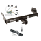 Custom Fit Trailer Hitch Wiring Harness (Plug & Play) 2" Drop Ball-Mount w/ Pin/Clip 2" Chrome Ball Installation Hardware Installation Instructions 75699 118425 23 63845 Draw-Tite Trailer Tow Hitch 11-13 Jeep Grand Cherokee Complete Package Trailer Tow Hitch For 11-13 Jeep Grand Cherokee Complete Package w/ Wiring and 2" Ball