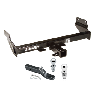 Custom Fit Trailer Hitch 2" Drop Ball-Mount w/ Pin/Clip 1-7/8" and 2" Chrome Ball Installation Hardware Installation Instructions 75699 23 63845 63816 Draw-Tite Trailer Tow Hitch 11-21 Jeep Grand Cherokee 22-23 WK Receiver 1-7/8" and Trailer Tow Hitch For 11-21 Jeep Grand Cherokee 22-23 WK Receiver w/ 1-7/8" and 2" Ball