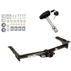 Trailer Tow Hitch For 75-14 Ford E150 E250 E350 w/ Security Lock Pin Key Trailer Tow Hitch For 75-14 Ford E150 E250 E350 w/ Security Lock Pin Key