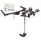 Trailer Tow Hitch For 75-14 Ford E150 E250 E350 Van w/ 4 Bike Carrier Rack