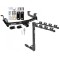 Custom Fit Trailer Hitch 4 Bike Carrier Installation Hardware Installation Instructions 75707 1393100G Draw-Tite Trailer Tow Hitch 4 Bike Rack 11-14 Chevy Silverado GMC Sierra 2500HD 3500HD tilt away adult or child arms fold down carrier 11 12 13 14 2011 Trailer Tow Hitch w/ 4 Bike Rack For 11-14 Chevy Silverado GMC Sierra 2500HD 3500HD tilt away adult or child arms fold down carrier