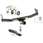 Custom Fit Trailer Hitch Wiring Harness (Plug & Play) 2" Drop Ball-Mount w/ Pin/Clip 2" Chrome Ball Installation Hardware Installation Instructions 75712 118428 23 63845 Draw-Tite Trailer Tow Hitch 07-10 Jeep Compass 07 Patriot Complete Pac Trailer Tow Hitch For 07-10 Jeep Compass 07 Patriot Complete Package w/ Wiring and 2" Ball